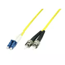MicroConnect Patch Kabel - LC/UPC-ST/UPC 7m OS2 Optični, Rumen