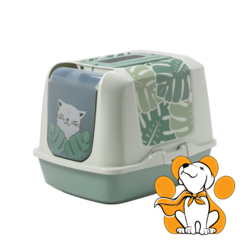 Moderna Trendy Cat Large Green 50cm, Toalet Za Mačke Otporan Na Grebanje