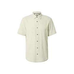 INDICODE JEANS Srajca Bimme zelena / naravno bela