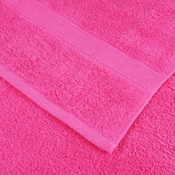 Ručnici SOLUND 4 kom ružičasti 100 x 200 cm 600 gsm