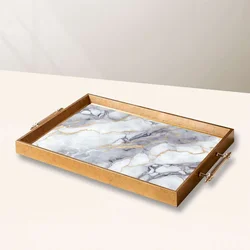 Aberto Design Poslužavnik TPEA10019 50 x 29 x 3.5 cm, Šareni