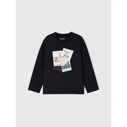 Mayoral Bluza 4022 Črna Regular Fit