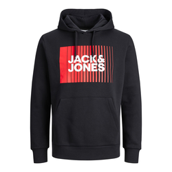 JACK & JONES Majica, črna