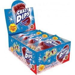 Chupa Chups Crazy Dips Cola lizika 14 g karton 24 kos