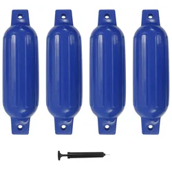 Bokobrani za brod 4 kom plavi 41 x 11,5 cm PVC