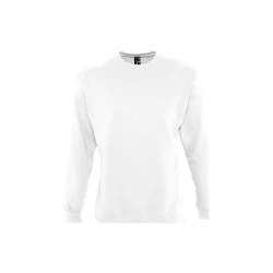 NEW SUPREME unisex dukserica - Bela , XL