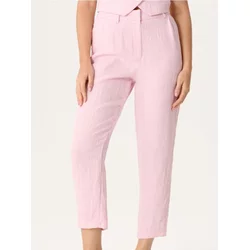 Sinsay - Elegantne pantalone sa faltama - pastelno roze