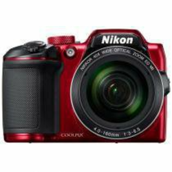 Nikon fotoaparat Coolpix B500 + SD 16GB + KATA DL-L431 LITE, rdeč