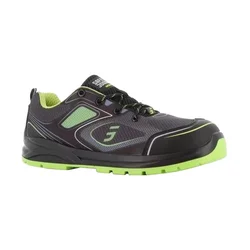 SAFETY JOGGER  Cipele plitke vel.44 CADOR crne/zelene