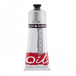 Boja uljana 200ml silver 117200702 graduate