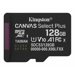 KINGSTON Memorijska kartica U1 V10 SDXC 128GB Canvas Select Plus G3 150R A1 SDCS3128GBSP