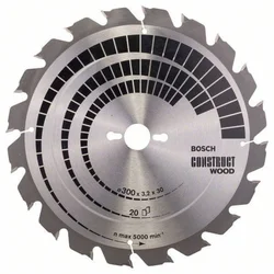 BOSCH List kružne testere Construct Wood 300 x 30 x 3.2 mm. 20
