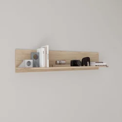 Hanah Home Zidna polica Raf-11-Ff-1, 120x25x20 cm, Hrast