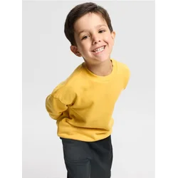 Sinsay - Crewneck duks sa natpisom - senf