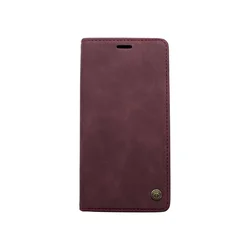 Maska za telefon LEATHER RETRO FLIP za Iphone 11 (6.1), Bordo