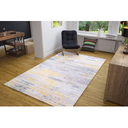 Conceptum Hypnose Tepih Funk Chenille 267, 75x230cm, Žuti