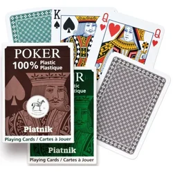 Poker karte - 100% plastične