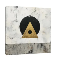 Canvas Slika na platnu Triangle, Bez rama, 140x140 cm