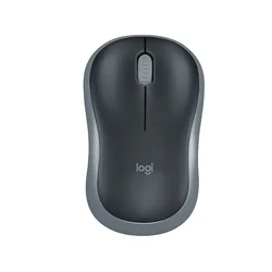 Logitech M185 Bežični miš, Optički, 1000 DPI, Sivi