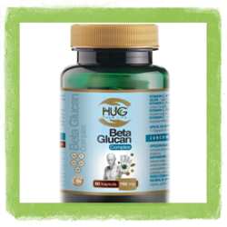 Beta Glucan Complex 792 mg (60 kapsula) Hug Your Life