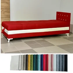 Krevet Narin 180x200 cm sa Memory Pjenom, Škrinjom i Uzglavljem — PU 8cm + Memory 6cm