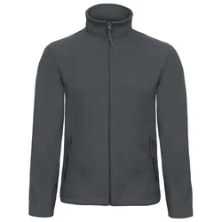 JAKNA ZIP-FLIS B&C ID.501 280G TAMNO SIVA S