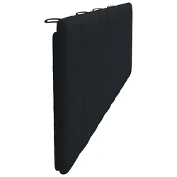 Jastuk za uzglavlje Hanko crni 180 cm od tkanine