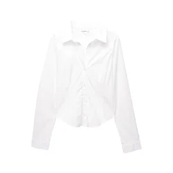 Pull&Bear Bluza bela