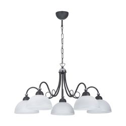 Jupiter 1491 - Luster na lancu SAGA 5xE27/60W/230V