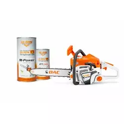 Ruris Motorna testera DAC 401RS, 2.5 KS + Dvotaktol 500ml 12-050 + Monogradno ulje Lancol M-Power, 1l