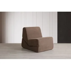Atelier del Sofa Fotelja na razvlačenje Origami, 100x70x70cm, Smeđa