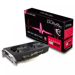 SAPPHIRE Pulse Radeon RX 580 8GB - 11265-05-20G  AMD Radeon RX 580, 8GB, GDDR5, 352bit