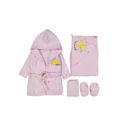 Set bademantil roze 227281