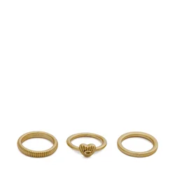 Prstan Coach 3-pack 37527627GLD710