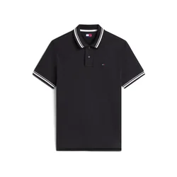 Tommy Jeans Majica črna/bela