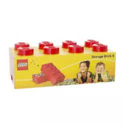 LEGO spremnik Brick 8 40041730 crveni