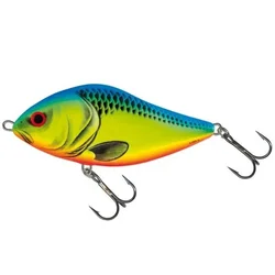 Salmo Slider Sinking 5cm/8g Chartreuse Blue