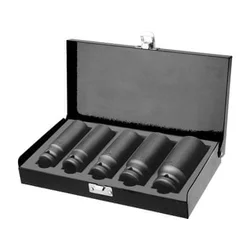 Fortum Vtičnice Fortum (4700802) Udarne vtičnice, komplet 5, 1/2, 17-19-21-24-27mm, L 79mm, CrMoV