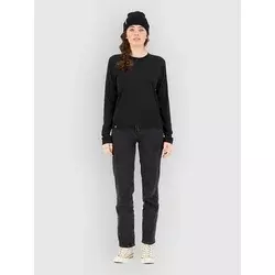 Mons Royale Merino Icon Relaxed Base Layer Top black