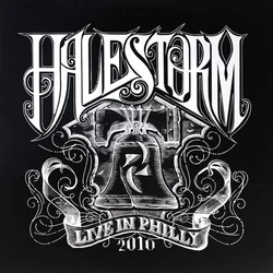 Halestorm - Live In Philly 2010 (Crystal Clear and Black Mixed Coloured) (2 LP)
