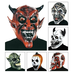 Maska za karneval Monster, gumena maska čudovište