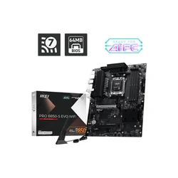 slomart MSI PRO B850-S EVO WIFI matična ploča (AM5, 4xDDR5, ATX)