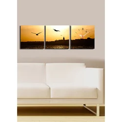 Wallity Zidni sat 3P2828CS-12, 90x28 cm, 3 dela