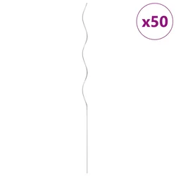 50 kom Spiralni Potporanj za Biljke 110 cm Pocinčani Čelik