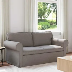 Sofa Sivo-smeđa 175 x 82 x 80 cm tkanina