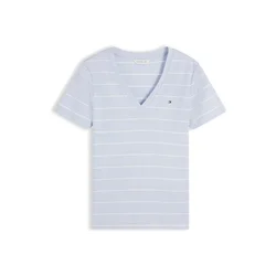 Tommy Hilfiger Majica Cody WW0WW40584 Modra Regular Fit
