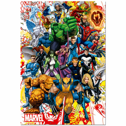 Puzzle Marvel Heroes Educa 500 delov od 11 leta