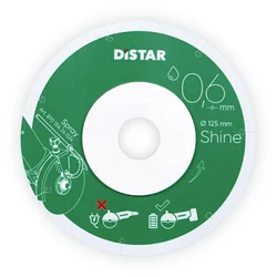 DISTAR DIAMANTNO REZILO DISTRACT SHINE 125 x 0,6 x 22,23 mm