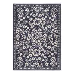Temno modra preproga 133x190 cm Amara – Universal