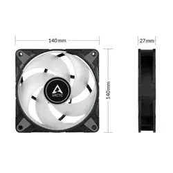 Arctic - P14 PWM PST A-RGB 140mm ventilator crni (ACFAN00239A)